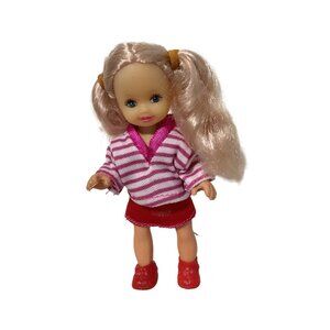 Lovely Patsy Fashion Doll With Blonde Hair & Red Outfit